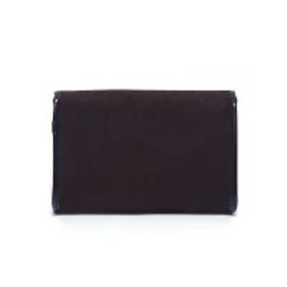 Christian Dior chain Pouch Clutch shoulder bag brown